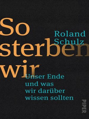 cover image of So sterben wir